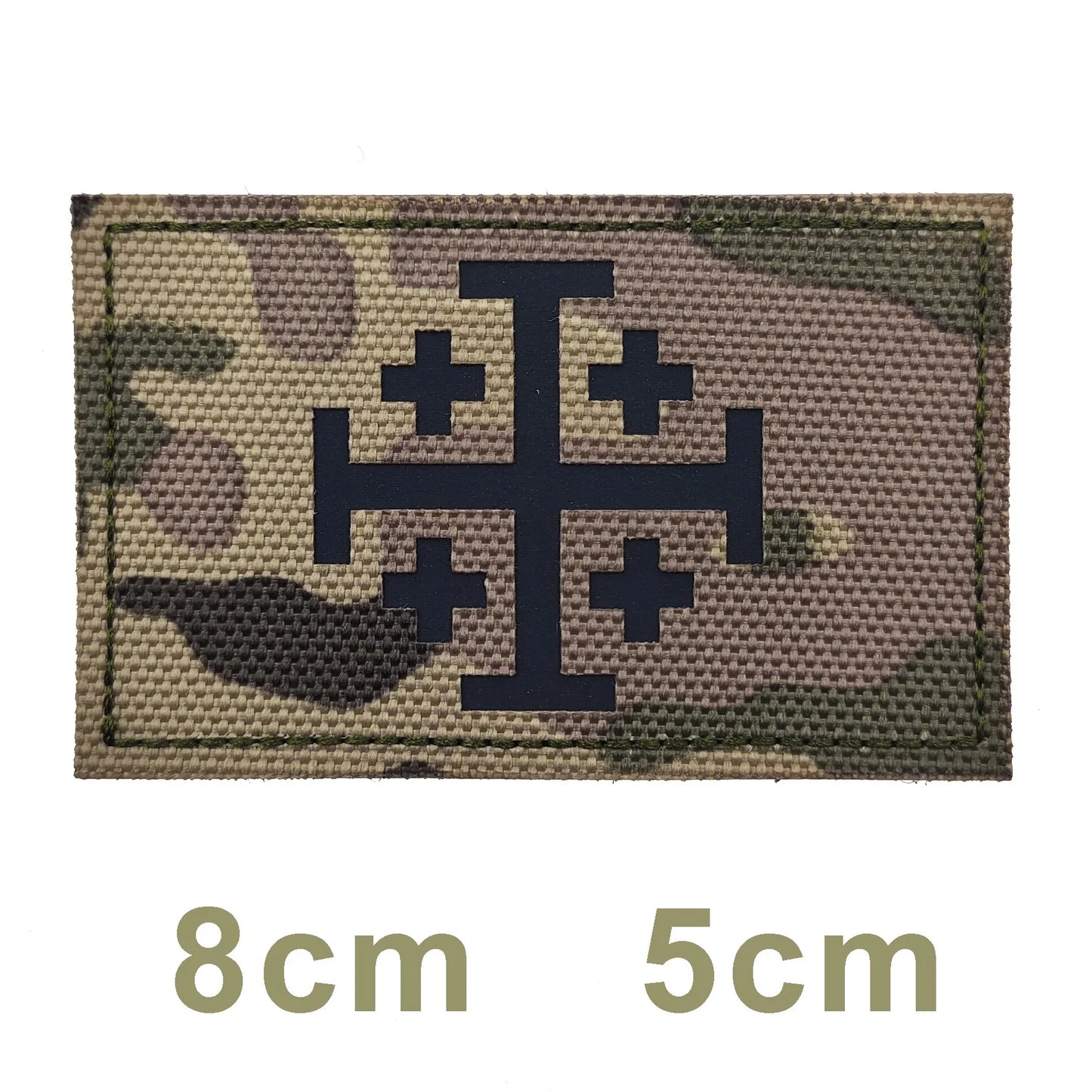 Cross Skull Finger Skeleton Tactical Clothes Vest Backpack Templar Knight Ride Bounty of Hunter Ranger Tags Magic Patch