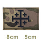 Cross Skull Finger Skeleton Tactical Clothes Vest Backpack Templar Knight Ride Bounty of Hunter Ranger Tags Magic Patch