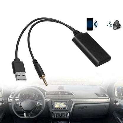 1PC For BMW E90 E91 E92 E93 3.5 mm Plug Universal Bluetooth Radio Cable Adapter Car AUX Bluetooth 5.0 Music Audio Receiver