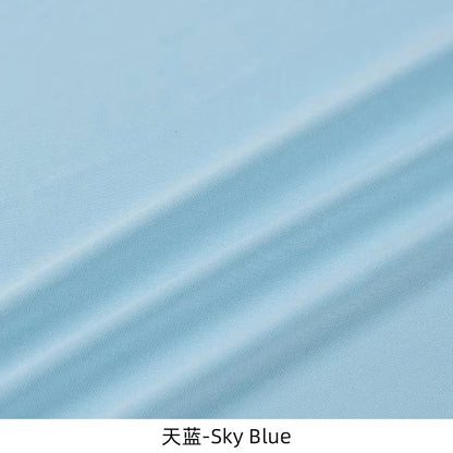 0.5m/1m/2m Four Sided Stretch Milk Silk Knitted Fabric for Sewing Dance Dress Sofa Cover Decorative Cloth DIY Clothing Fabrics