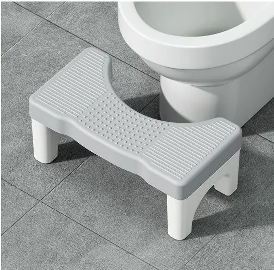 Bathroom Toilet Stool Thickened Squatting Potty Stool Footrest for Adults Kids Pregnant Women Home Toilet Aid Foot Step Stool