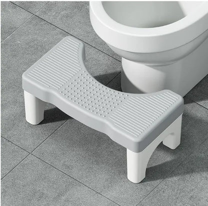 Bathroom Toilet Stool Thickened Squatting Potty Stool Footrest for Adults Kids Pregnant Women Home Toilet Aid Foot Step Stool