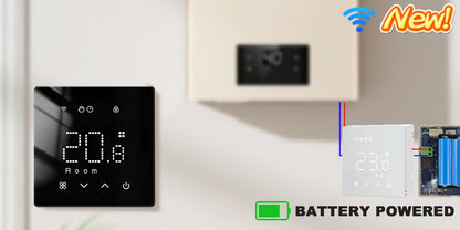 Tuya WIFI Digital Thermostat Socket 16A Outlet Plug Remote Temperature Controller Timer Switch Cooling Heating 3M NTC Sensor