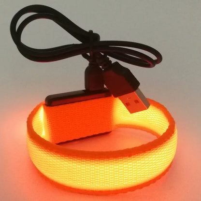 Ddjoy Led Bracelet Concert Party Bar Bracelet Velcro Led Luminous Sports Wrist Strap Party Supplies