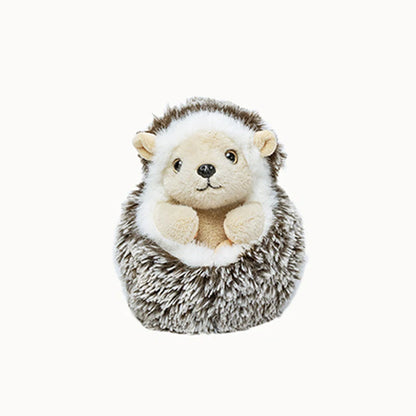 10/20/25cm Cute Hedgehog Plush Doll Soft Hedgehog Huggable Pillow Lifelike Hedgehog Pendant Doll Lovely Desktop Pet Bag Decor