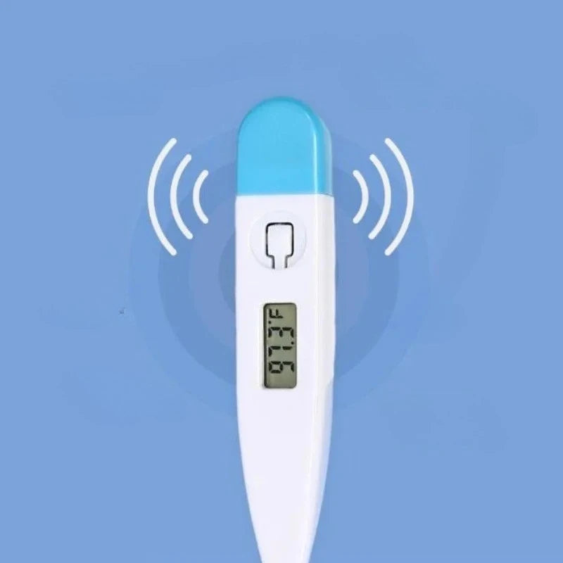 Portable Electronic Thermometer (1PC) - Precise Home Thermometer for Fever Monitoring & Health Care (Axillary/Oral/Forehead)
