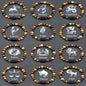 12 Zodiac Constellation Signs Bracelets for Men Women Real Natural Tiger Eye Stone Bead Bracelet Leo Taurus Charm Couple Jewelry