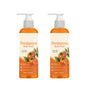 Persimmon Soap Bar and Persimmon Body Wash for Body Odor Control Natural Fruity Aroma Shower Cleanse Gel Bath Soap for Women&Men
