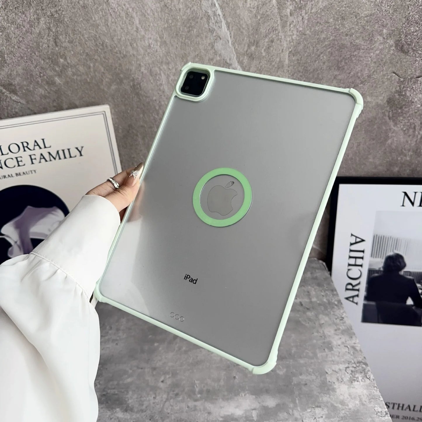 Car Magnetic Holder Case for IPad A16 11th 5th 6th Gen 9.7 8th 9th 10.2 Air 6 4 5 Pro 11 10th Mini 7 5 6 Hard PC+TPU Stand Cover