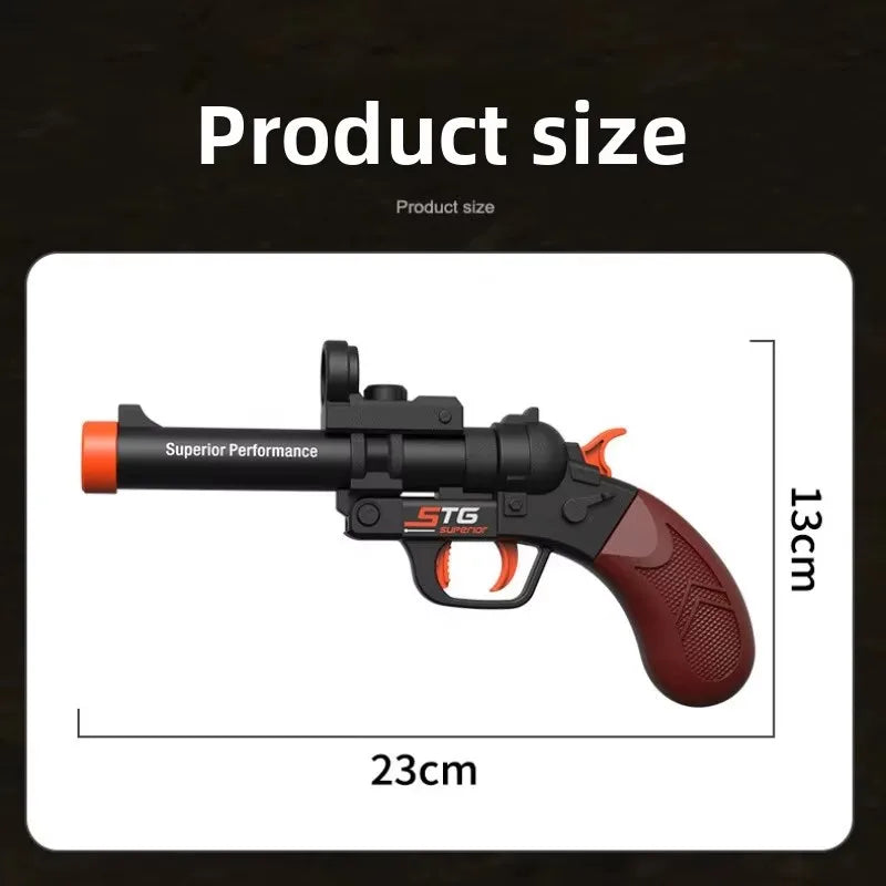 Shell-Ejecting Shotgun Blaster with Suction Cup Soft Darts – Cool Shell Ejection Action, Great Festival Gift, Ideal for Outdoor