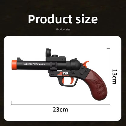 Shell-Ejecting Shotgun Blaster with Suction Cup Soft Darts – Cool Shell Ejection Action, Great Festival Gift, Ideal for Outdoor