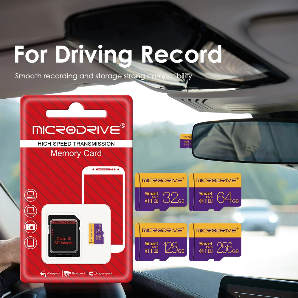 100% Oiginal micro TF Card 4GB 8GB 16GB 32GB tarjeta flash memory card 64GB 128GB 256GB Waterproof Class 10 mini sd card
