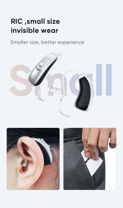 30 channel program Digital Hearing Aid Rechargeable Noise Reduction Sound Amplifier Deafness Adjustable Portable Hearing Aids