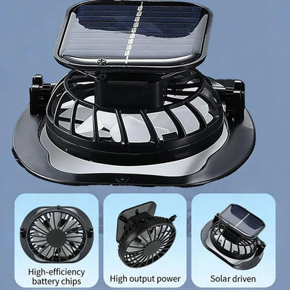 New Multi-Function Solar Fan Sun Hat - Waterproof Fishing Hat with Built-In USB Charging & Wide Brim for UV/Heat Protection