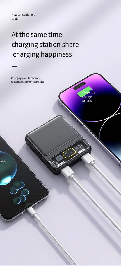 3pcs 18650 Battery DIY Power Bank Case Charge Storage Box Dual USB Type C Android Micro USB Fast For iPhone Xiaomi