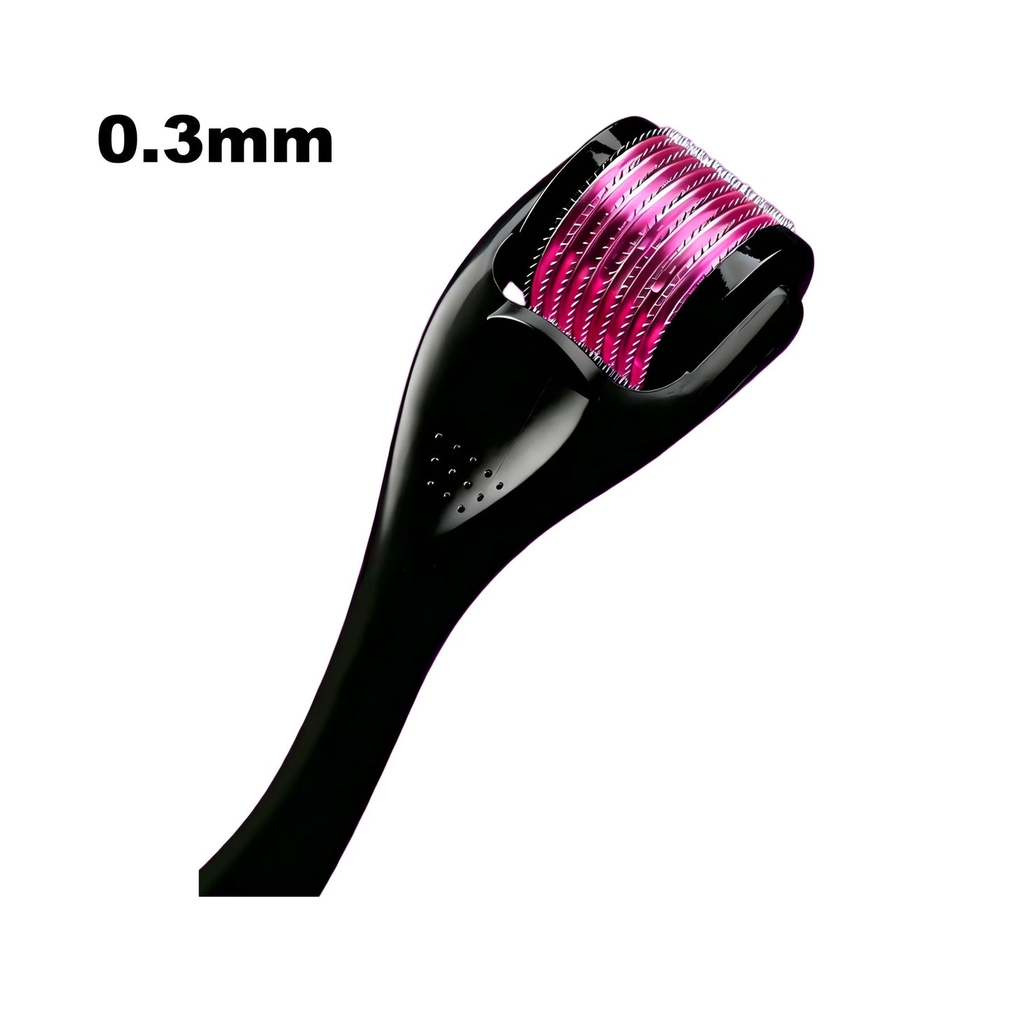540 Titanium Derma Roller 0.25mm, Microneedle Roller for Face Skin Care, Hair & Beard Growth