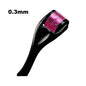 540 Titanium Derma Roller 0.25mm, Microneedle Roller for Face Skin Care, Hair & Beard Growth