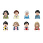 City Career 3D Building Block Dolls Toys Cartoon Character Models Mini Action Figures Educational Toys Children's Gifts
