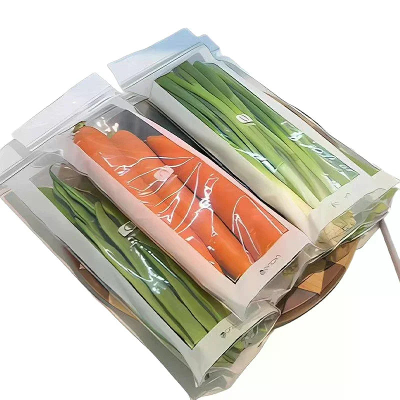 Fruits Vegetables Fresh-keep Bags Reusable Refrigerator Storage Bags Thickened Leakproof Containers Kitchen Sealed Packaging Bag