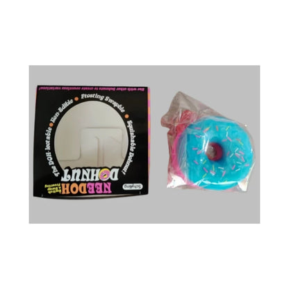 New Arrival Schylling NeeDoh Jelly Donut Squeeze Toy, Stress Relief Squishy Toy with Slow Rebound, Perfect Gift