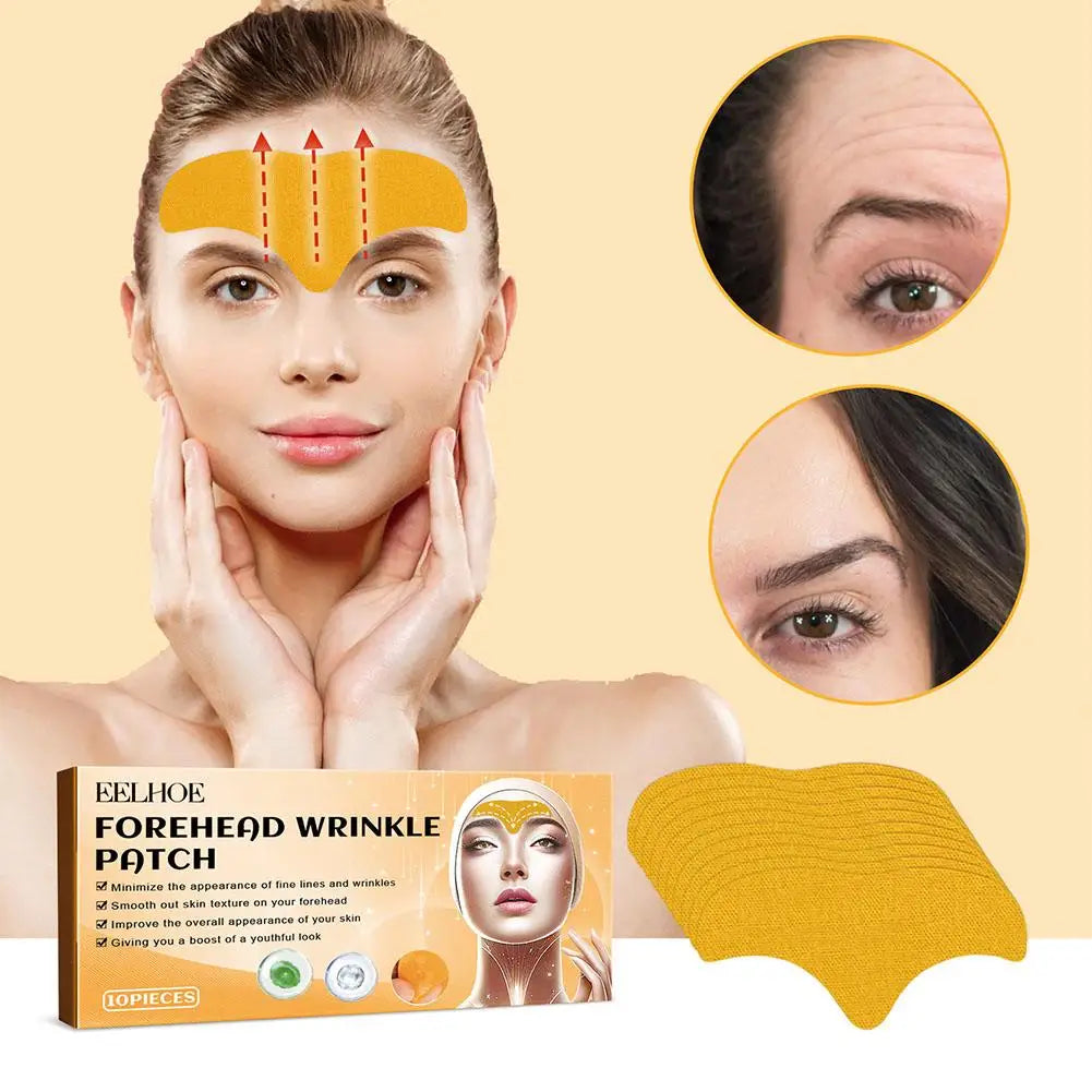 Anti-Wrinkle Forehead Patch,Collagen Gel Stickers to Tighten & Smooth Fine Lines, Firming Skin Care for Women Skin Care