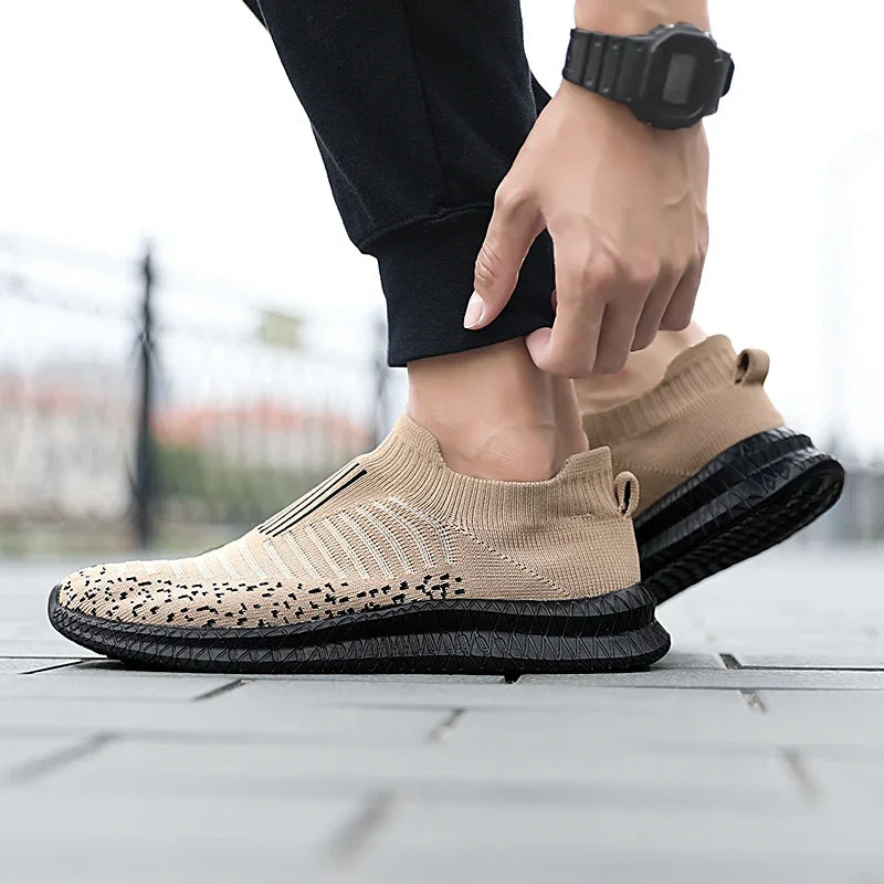 Large Size Casual Sneakers Men'S Sports Shoes Fashion Easily Breathable Men Platform Sneakers Comfortable Running Mens Shoes
