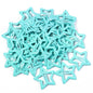 50pcs Colorful Star BB Hair Clips Girls Y2K Cute Star Barrettes Women Simple Metal Snap Clip Headdress Hair Jewelry Accessories