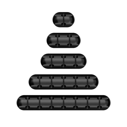 Silikonowy Organizer Kabli USB Nawijacz do kabli USB Klipsy do zarządzania porządkiem na biurku Uchwyt na kabel do akcesoriów do myszy i słuchawek