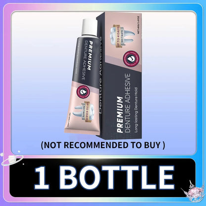 Comfort Denture Adhesives Glue Teeth Care Thermoplastic Denture Silicone Reline Kit Adhesive Cushion Friction Fixed Dentures.