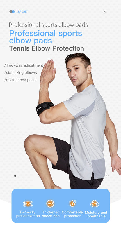 Elbow Protection Strap Elbow Soft Cushion Support Strap Knee Support Basketball Tennis Badminton Epicondylitis Elbow Pad