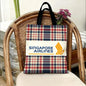 Singapore Airlines Storage Bags Handbag Women Casual Underarm Top Handle Bag Lady Shopping Travel Bags