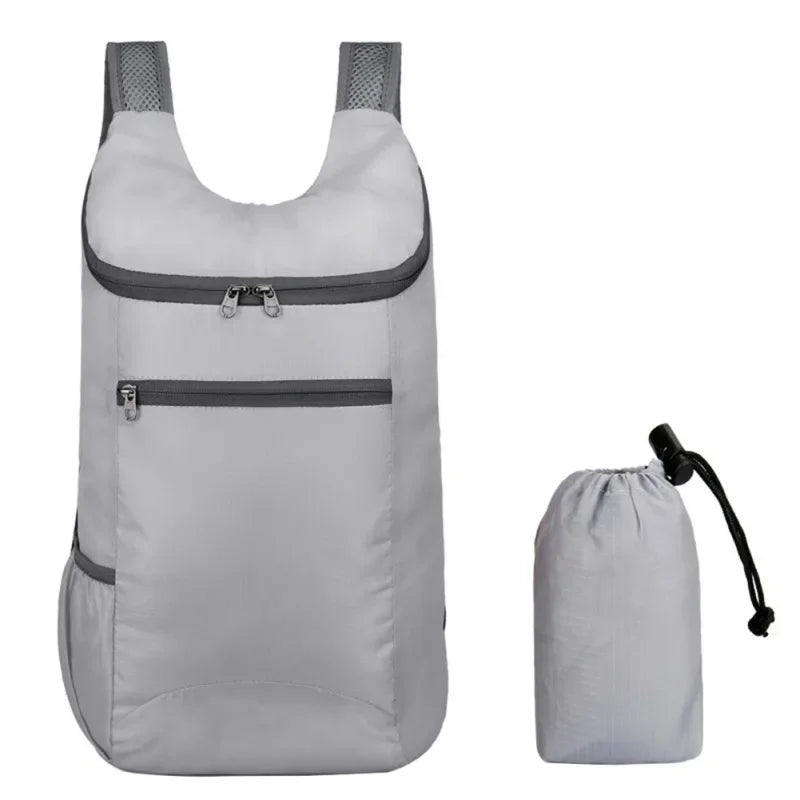 20L Lightweight Waterproof Backpack Portable Folding Backpack Outdoor Bag Ladies Men Travel Hiking Backpack