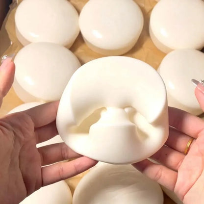 Squishy Simulated Yogurt Cake Bread Squeeze Toy Soft Stress Relief Slow Rebound Sensory Fidget Toys for Adults Relaxing Gifts