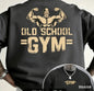 Men's Retro Fitness T-shirt - Retro Training Shirt for Summer Use in Gym and Casual Wear Round-neck Short Sleeve Style