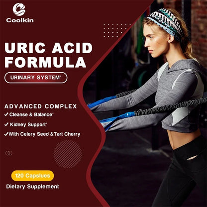Uric Acid Cleanse Formula - Supports Uric Acid Cleansing, Joint Health, Immunity Enhancement, and Metabolism Promotion