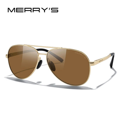 MERRYS DESIGN Classic Polarized Pilot Men Sunglasses For Driving Fashion Women Gradient Sunglasses UV400 S8268