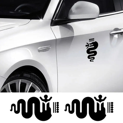 Car Whole Body Stickers For Alfa Romeo 159 147 Giulietta Stelvio 4C MITO 156 Giulia Sportiva Auto Accessories Vinyl Decals