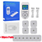 12-Mode TENS Pulse Physiotherapy Machine Full Body Back Massager 40-level Muscle Electrostimulator Relaxation Treatment Health