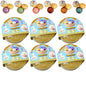 Colorful Dumpling Squishes Stress Balls Fidget Sensory Toys Simulation Food Squishies Bun with Steamer Squeeze Dough Ball Gifts