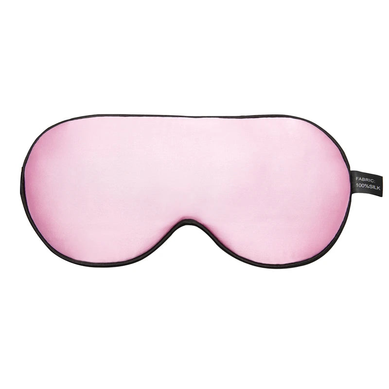 100% Mulberry Silk Sleep Mask For Women Men Soft Eye Patches Natural Silk Face Satin Mask Sleeping Comfort Eye Cover High Ends