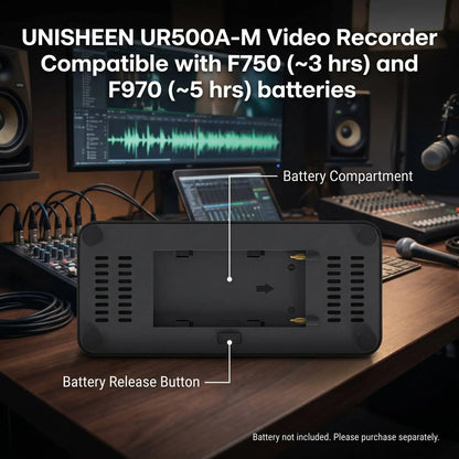 UNISHEEN UR500A-M Standalone 1080P60 Game Video Recorder 3" Screen HDMI/VGA/YPbPr/AV Input One-Touch Capture Card No PC Required