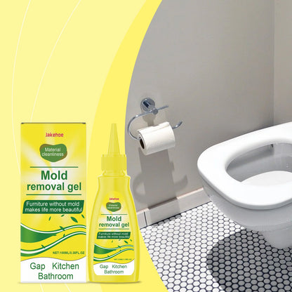 JAKEHOE Kitchen Cleaning Gel Quickly Dissolving Mildew Stains Eliminate Odors No Residue Household Mold Remover Gel for Bathroom