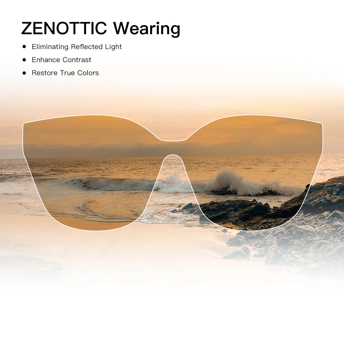 ZENOTTIC 2026 Fashion Butterfly Polarized Sunglasses Women Uv400 Protection Shade High-quality Acetate Ladies Sun Glasses ZS6213