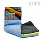 AUTOBRIGHT 40x40 cm Microfiber Cleaning Cloth 3/5/10 Pieces Pack 300gsm Soft Lint Free Super Absorbent Multi Functional Towel