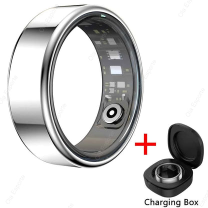 2026 New Smart ring Men Women HD Touch Screen Heart Rate Oxygen Sleep Tracker IP68 Water-resistant Long Battery Android IOS