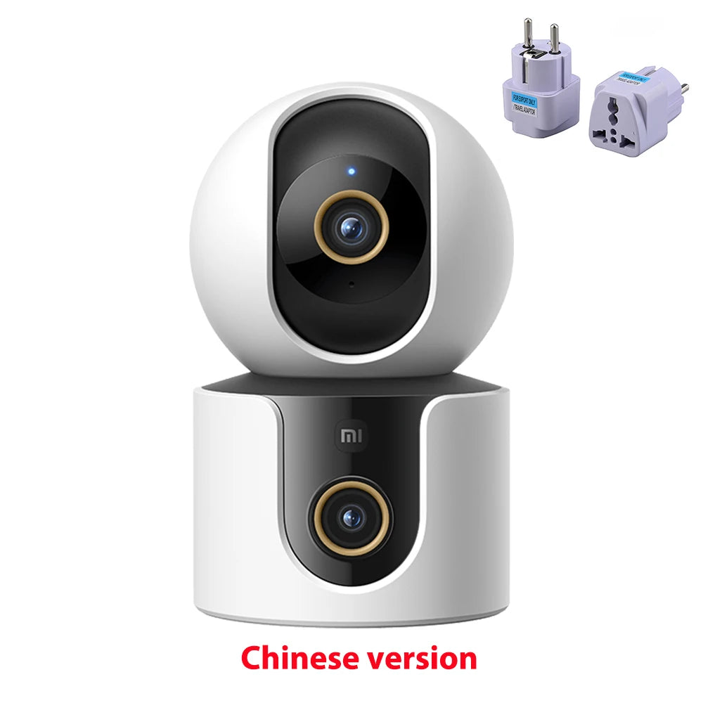 2025 Xiaomi Smart Camera C500 Dual Lens Version 4MP Security Camera 360° AI Detection Full Color Night Vision WiFi 6 Mi Home APP