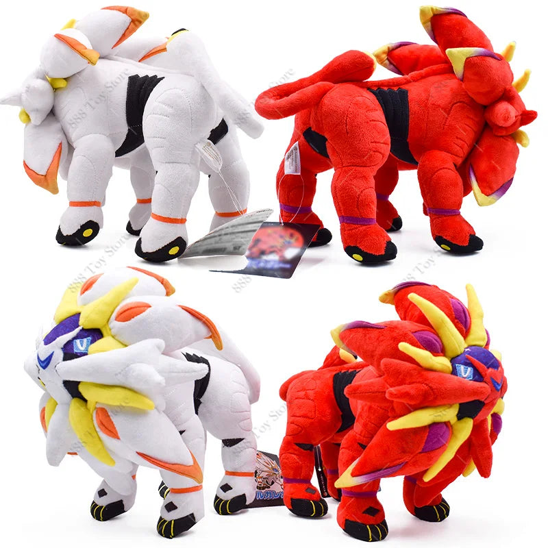 Hot Sale Pokemon Plush Toy Mega Rayquaza Gyarados Dragonair Mimikyu Lucario Horsea Charizard Soft Stuffed Peluche Kids Xmas Gift