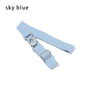1PC Fashion Adjustable Children Elastic Belts Wide Candy Color Waist Belt Stretch Canvas Belt For Jeans Pants Kids Casual Belts