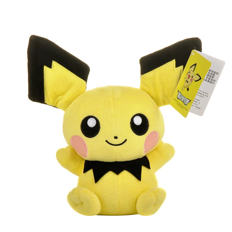 20cm Anime Kawaii Mew Stuffed Plush Doll Soft Cartoon&Cute Animal Toy Throw Pillow BirthdayGift for Kids Home Accessories
