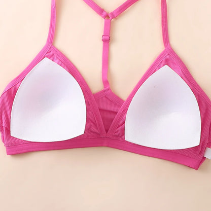 Women Bra Set Panties Sexy Push Up Bralette Female Fitness Seamless Underwear Sports Lingerie Brassiere Set Tank Crop Tops S-XL